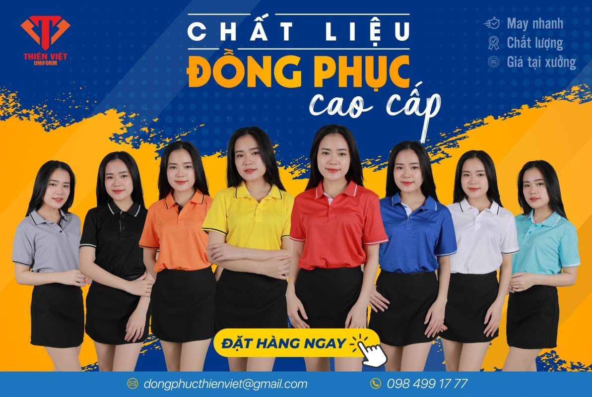 Cách chọn chất liệu vải thun phù hợp cho đồng phục công ty