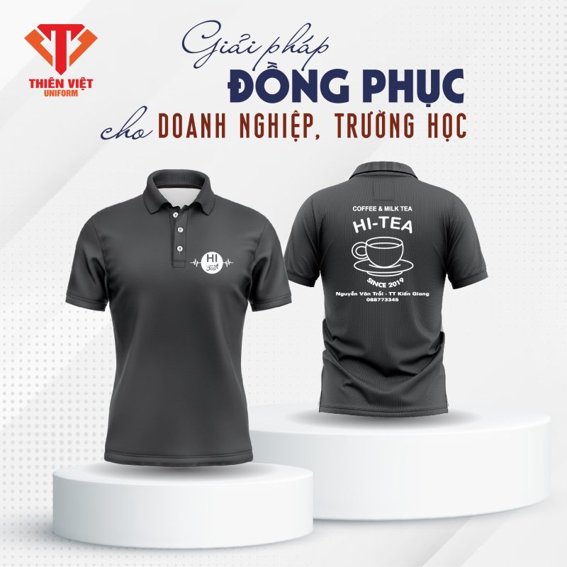 Đồng phục màu xám tại Thiên Việt