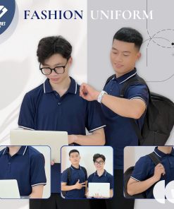 Áo Thun Đồng Phục Polo Navy – Thiết Kế Hiện Đại, Chất Lượng Cao