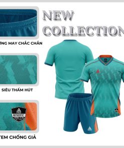 May đồng phục bóng đá Apollo Connect nhanh đẹp tại xưởng Thiên Việt