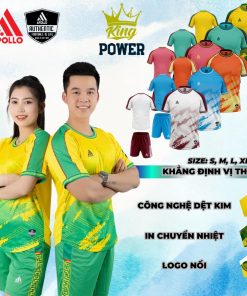 Đồng Phục Bóng Đá Apollo King Power Thiết Kế Đẹp Chất Lượng Cao