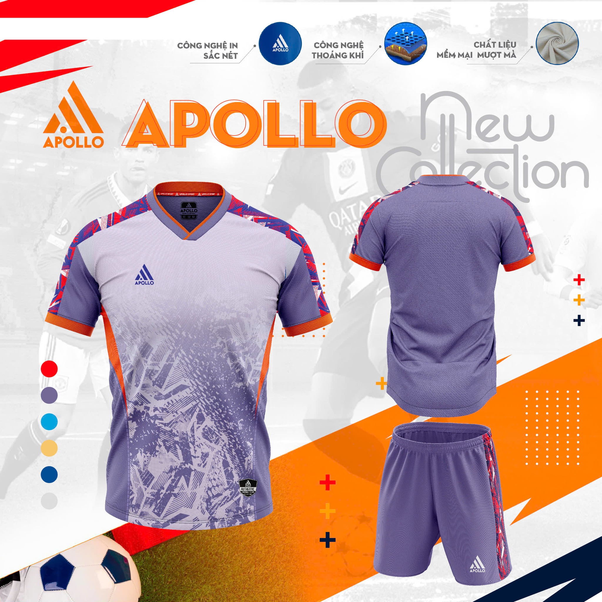 Đồng Phục Bóng Đá Apollo New Star