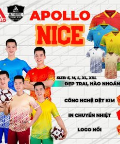 Đồng Phục Bóng Đá Apollo Nice Thiết Kế Độc Quyền Tại Thiên Việt