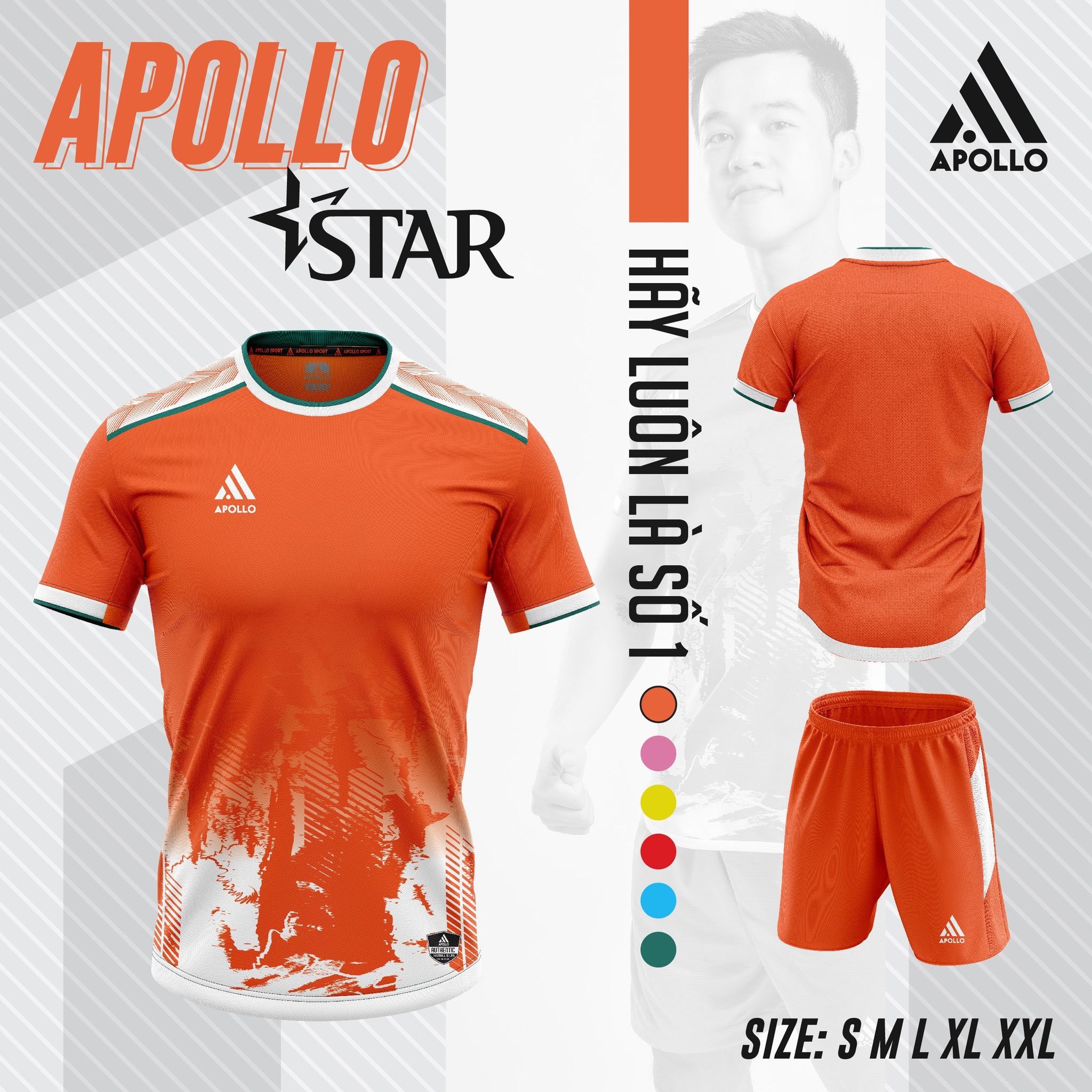 Bộ Đồng Phục Bóng Đá Apollo Star - Ảnh 7