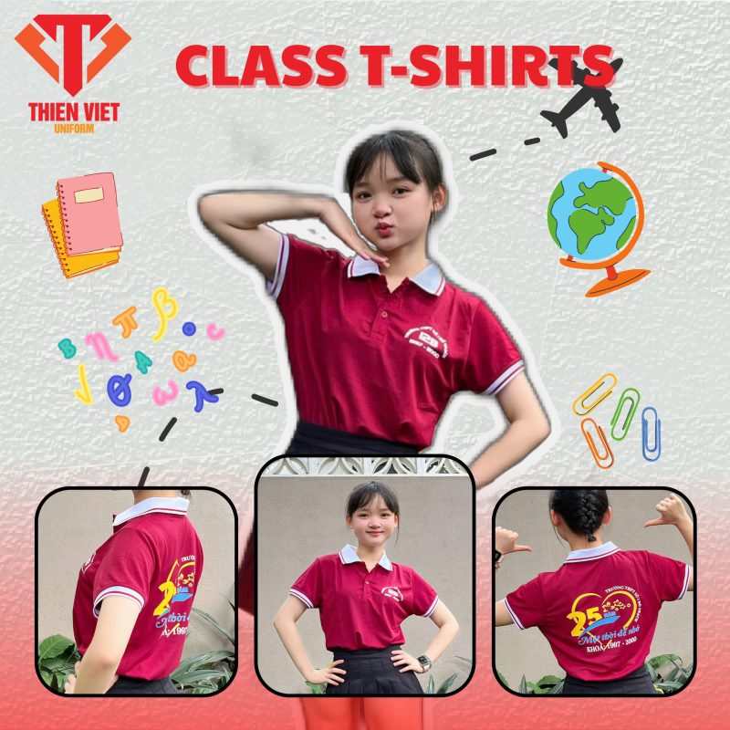 Mẫu Đồng Phục Áo Lớp Đẹp, Cá Tính, Giá Tận Xưởng