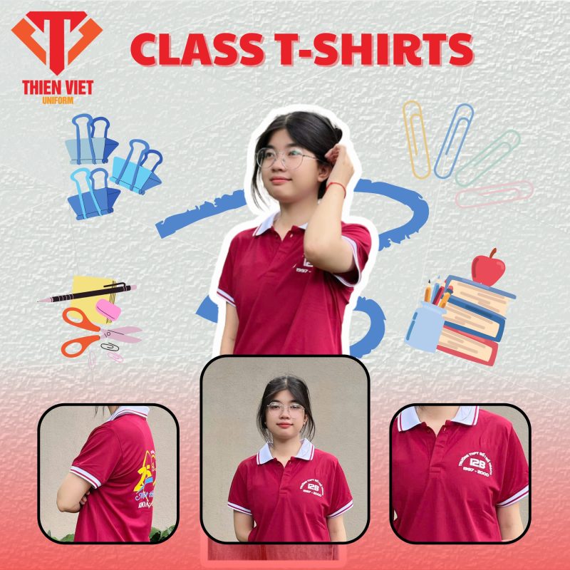 Đồng Phục Áo Lớp Đẹp, Chất Lượng – Thiết Kế Miễn Phí Tại Thiên Việt