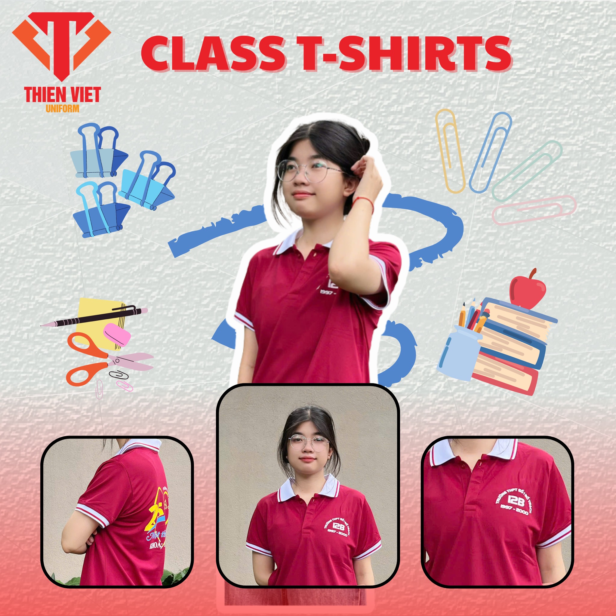 Đồng Phục Áo Lớp Đẹp, Chất Lượng – Thiết Kế Miễn Phí Tại Thiên Việt