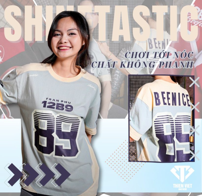 Đồng Phục Áo Lớp Shinetastic | May Trực Tiếp Tại Xưởng Thiên Việt
