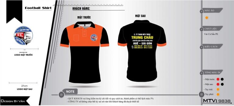 Đồng Phục Áo Phông Công Ty Tại Huế – Thiết Kế Miễn Phí, Giá Tận Xưởng