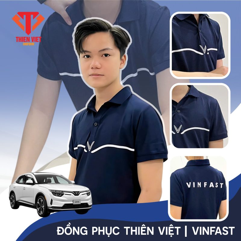 Áo Phông Đồng Phục VinFast | Thiết Kế Miễn Phí – In Thêu Cao Cấp