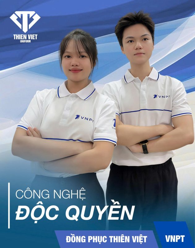 May Đồng Phục Áo Thun VNPT Uy Tín – Giá Tận Gốc Tại Thiên Việt