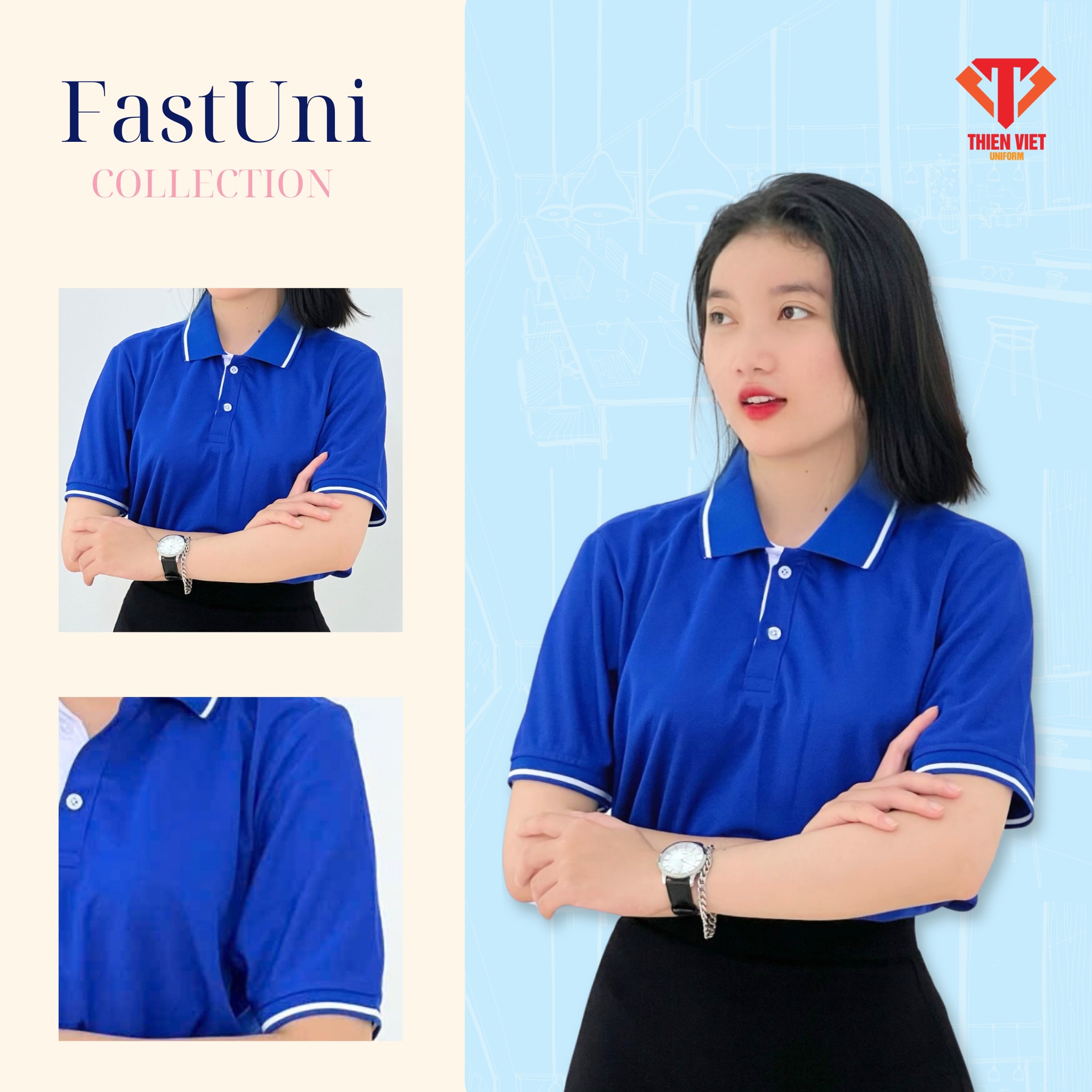 FastUni – Giải Pháp Đồng Phục Công Sở Hiện Đại Tại Thiên Việt