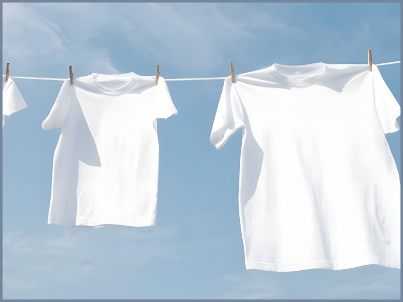 Phơi Và Vắt Áo Thun Đúng Cách.