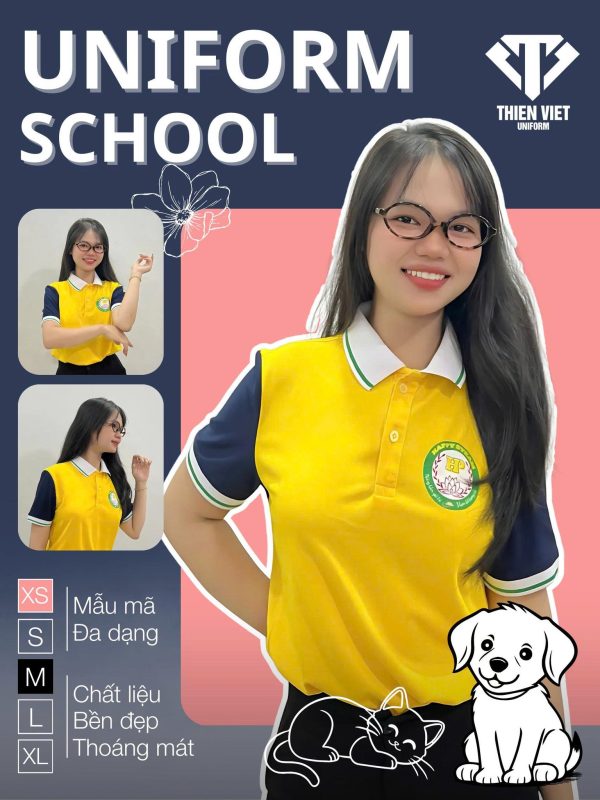 Đồng Phục Áo Lớp Happy Steam – Biểu Tượng Tuổi Học Trò