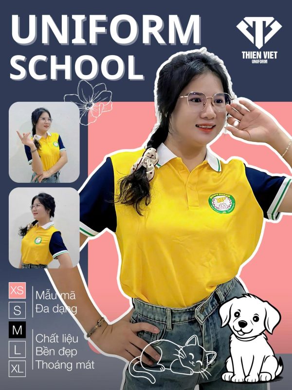 Đồng Phục Áo Lớp Happy Steam – Lưu Giữ Ký Ức Thanh Xuân