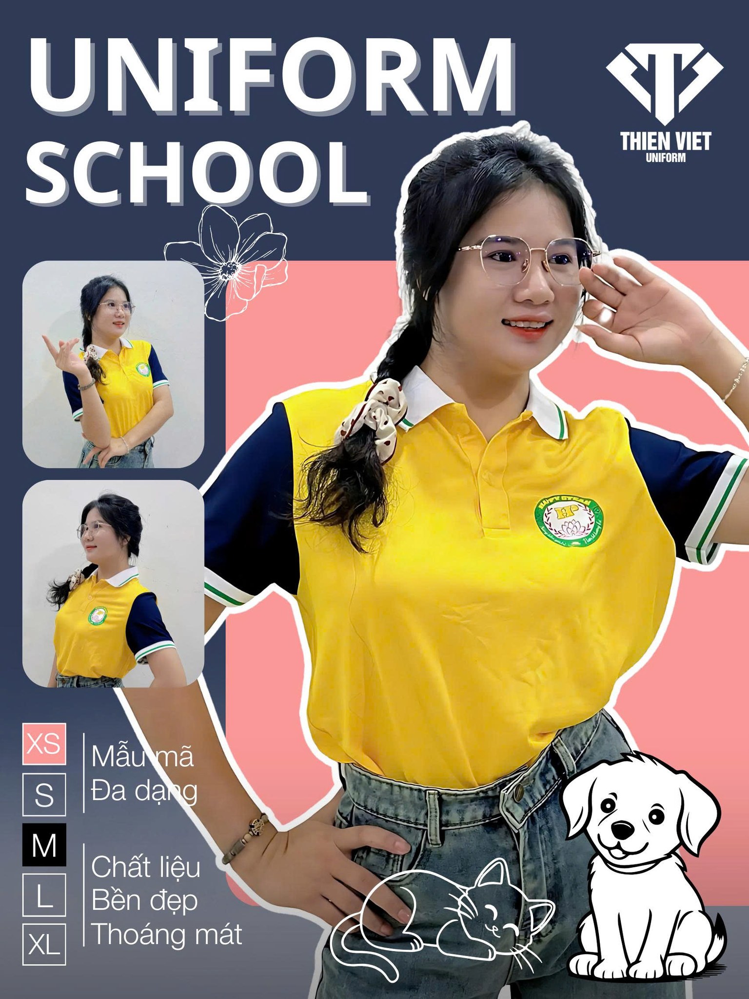 Đồng Phục Áo Lớp Happy Steam – Lưu Giữ Ký Ức Thanh Xuân