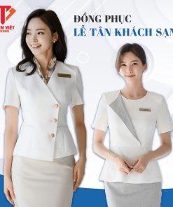 hiết Kế Đồng Phục Lễ Tân Khách Sạn Sang Trọng Và Hiện Đại