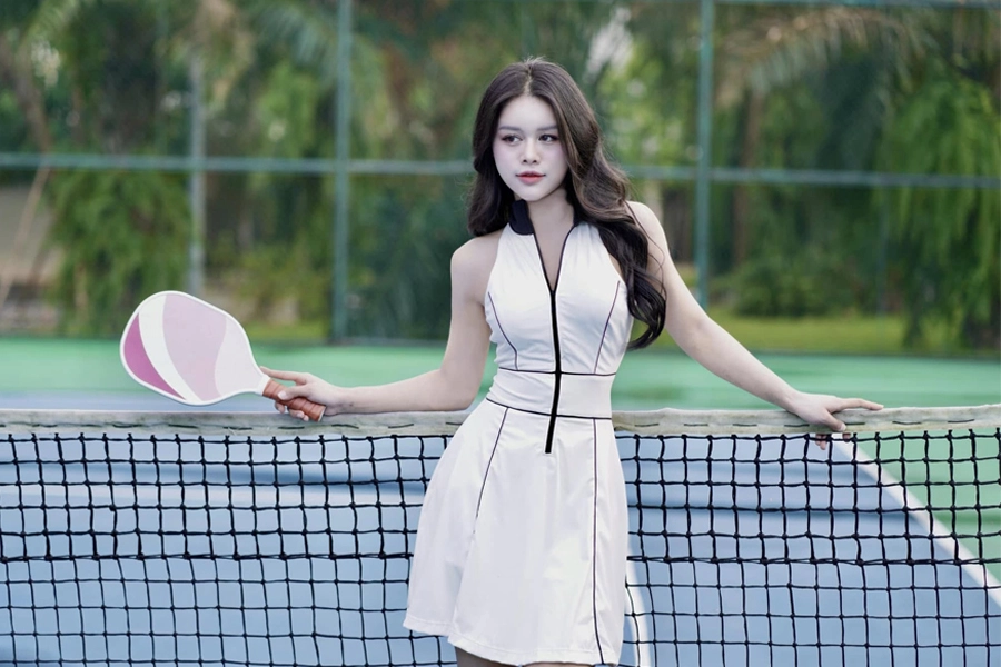 Trang Phục Chơi Pickleball - Váy Liền Thân