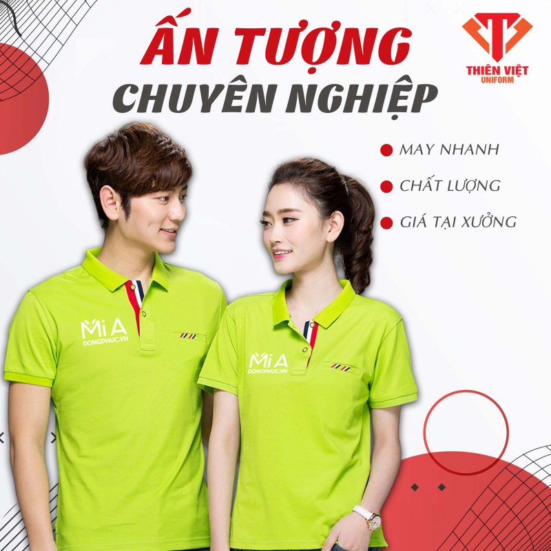 Áo đồng phục polo Huế – Lựa chọn hàng đầu cho doanh nghiệp