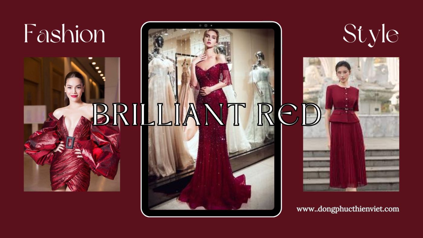 Brilliant Red – Sắc Đỏ Rực Rỡ Của Đam Mê và Quyền Lực.