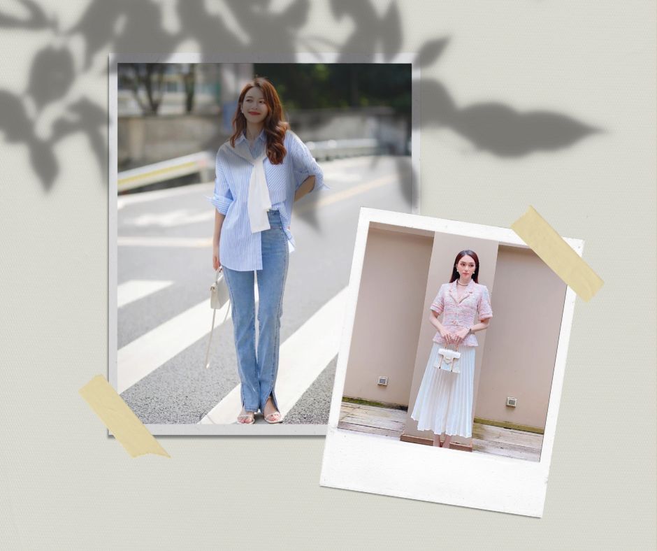 Phối màu personal color trang phục cho nhóm màu Mùa Hạ