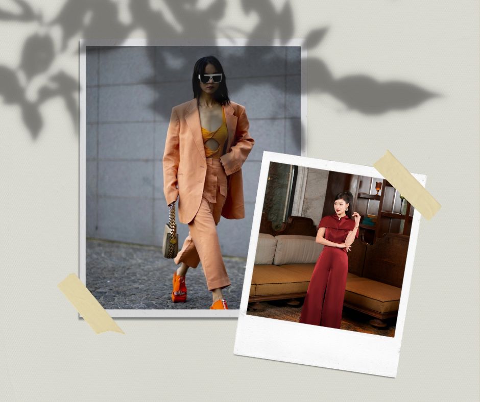 Phối màu personal color trang phục cho nhóm màu Mùa Thu