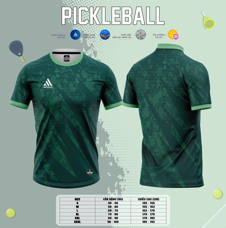 Áo Pickleball tại Huế – Thể hiện phong cách trên sân đấu