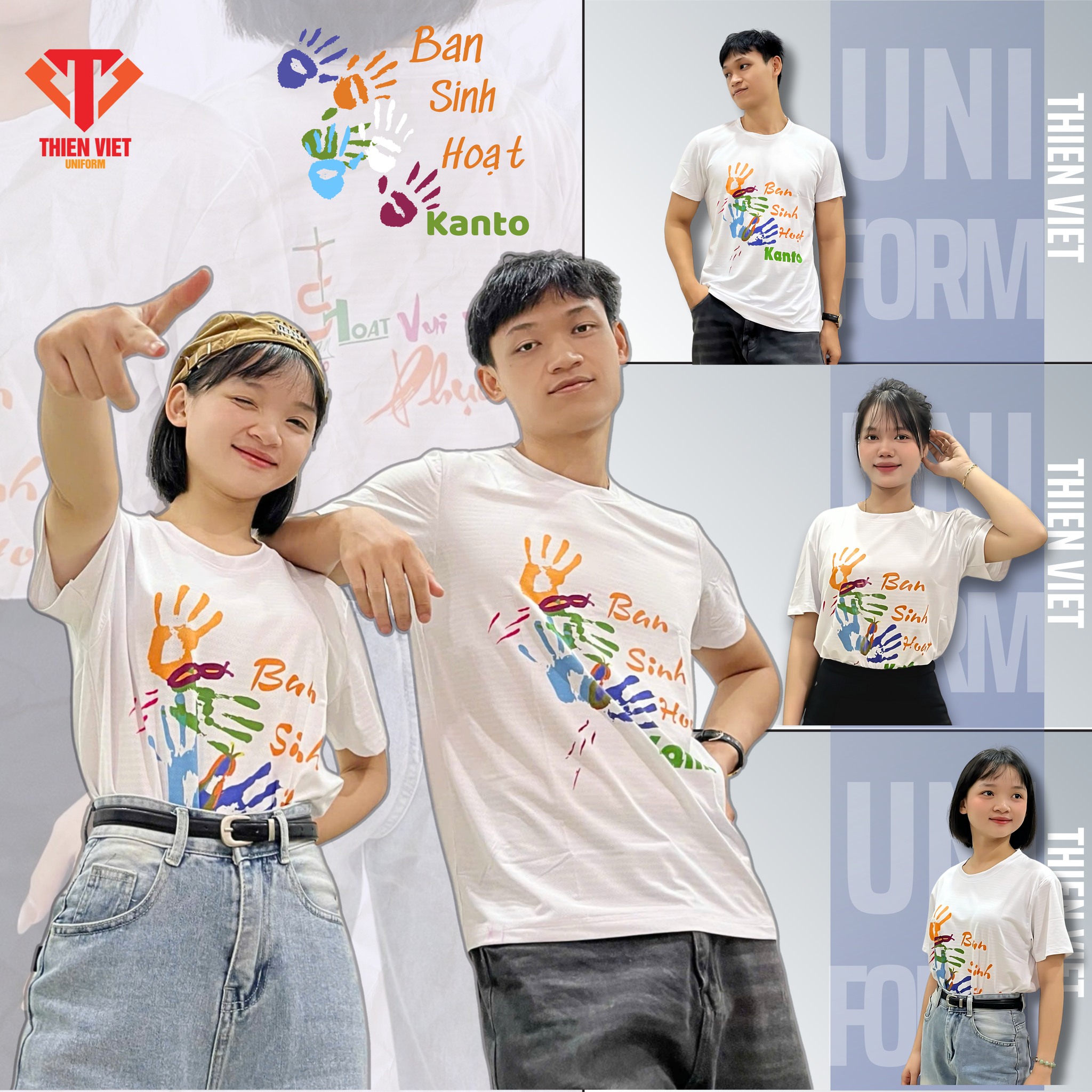 Đồng Phục Áo Lớp Thiên Việt – Kết Nối Tinh Thần Tập Thể