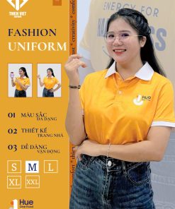Thiết kế đồng phục áo polo Huế One Food – Thanh lịch và đậm bản sắc Việt