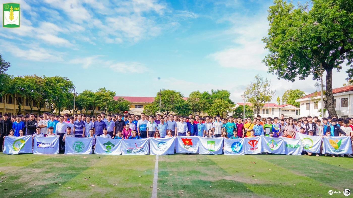 Thiên Việt – Nhà tài trợ Kim Cương của Giải bóng đá Tân sinh viên Nông Lâm Huế 2025