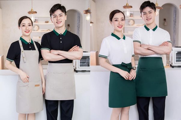 May Tạp Dề Đồng Phục Chuyên Nghiệp Bền, Đẹp