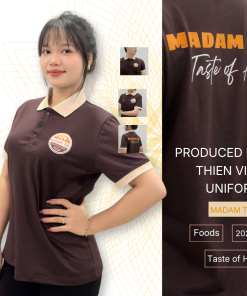 Đồng Phục Áo Thun Madam Thu – Nâng Tầm Hình Ảnh Thương Hiệu Ẩm Thực