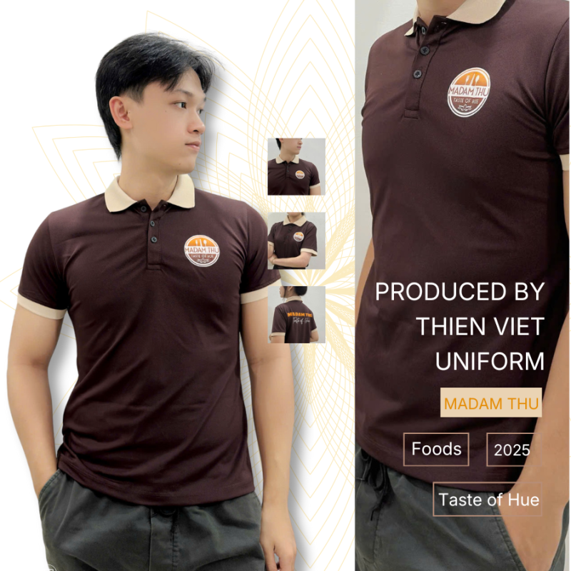 Đồng Phục Áo Thun Madam Thu – Thanh Lịch, Chỉn Chu Trong Mỗi Chi Tiết