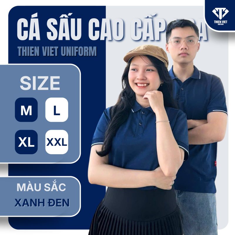 Áo Polo Cá Sấu Cao Cấp USA – Form Chuẩn, Chất Liệu Cao Cấp