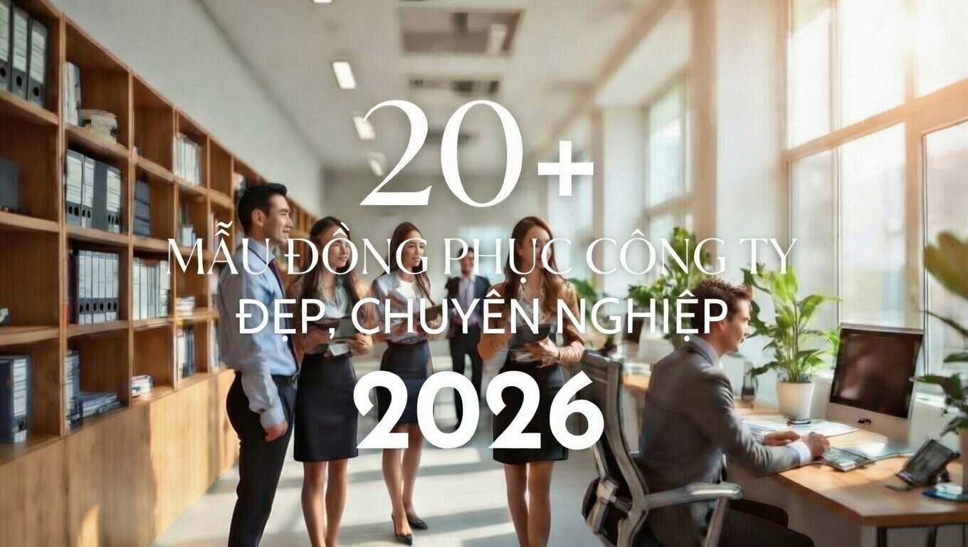 20+ Mẫu Đồng Phục Công Ty Đẹp 2026 – Nâng Tầm Hình Ảnh Doanh Nghiệp