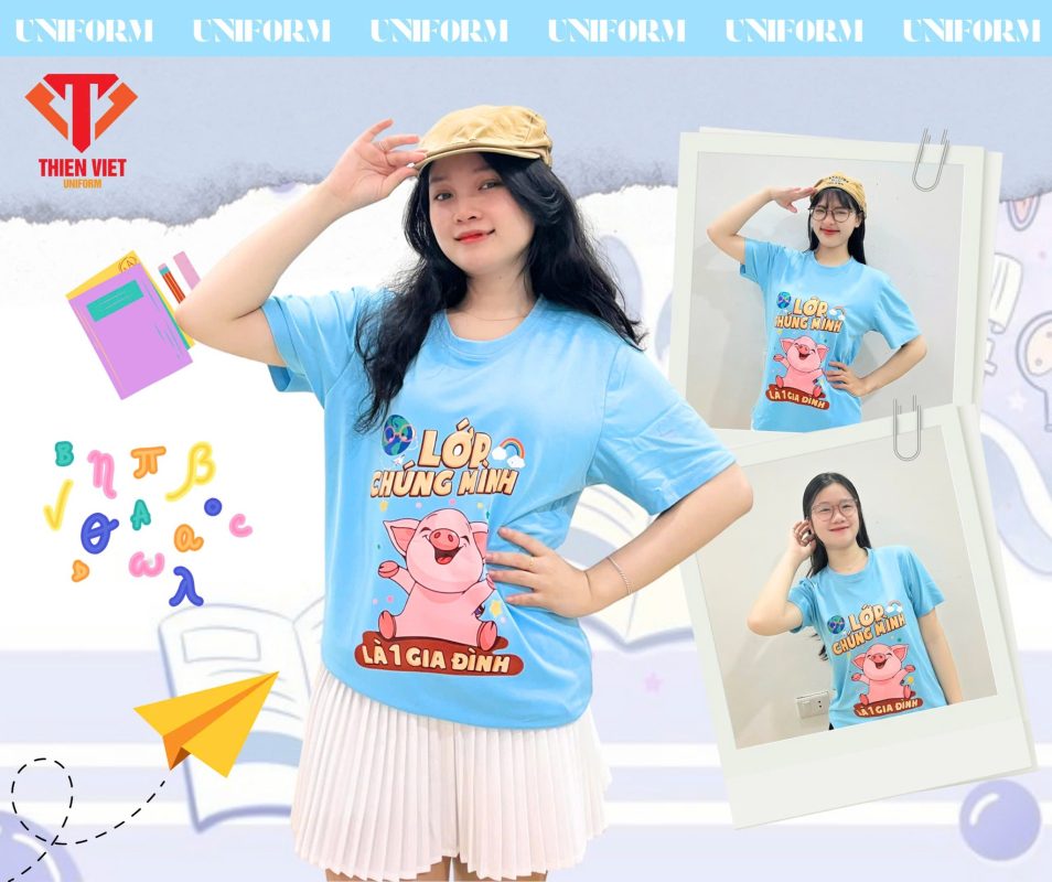Áo Thun Đồng Phục Áo Lớp Chất Lượng Cao Tại Huế