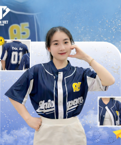 Đồng Phục Áo Lớp Baseball – Thiết Kế Chuẩn Học Đường
