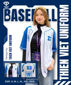 Đồng Phục Áo Lớp Baseball Uniform – Logo Và Số Áo Cá Tính