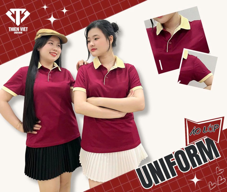 Đồng Phục Áo Lớp Form Basic – Thiết Kế Đơn Giản Nhưng Nổi Bật