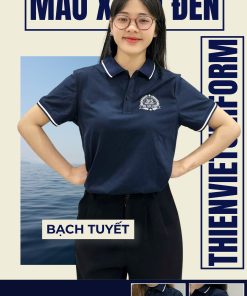 Đồng Phục Áo Lớp Xanh Đen – Lưu Giữ Khoảnh Khắc Tuổi Học Trò