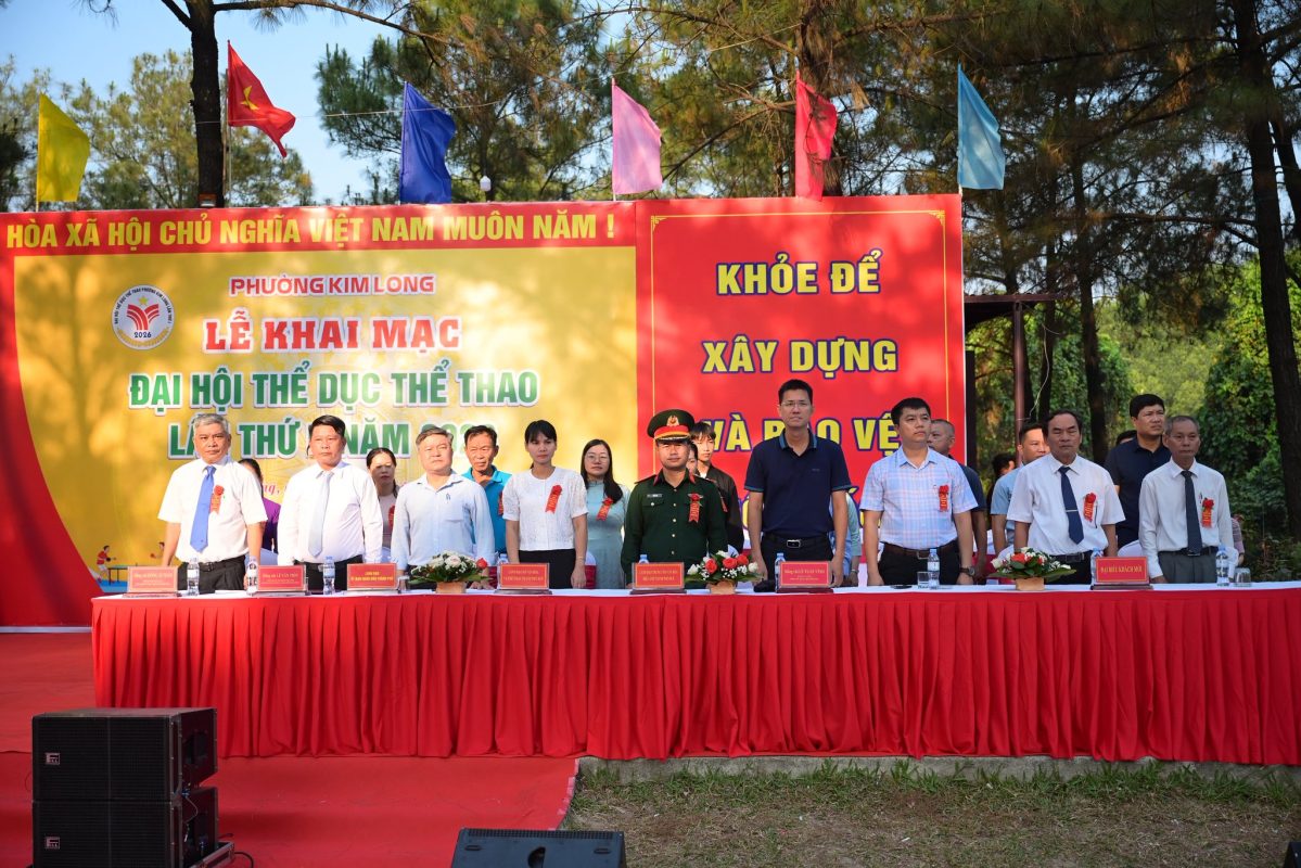 Đại Hội Thể Thao Phường Kim Long Lần Thứ I – Khởi Đầu Bùng Nổ 2026