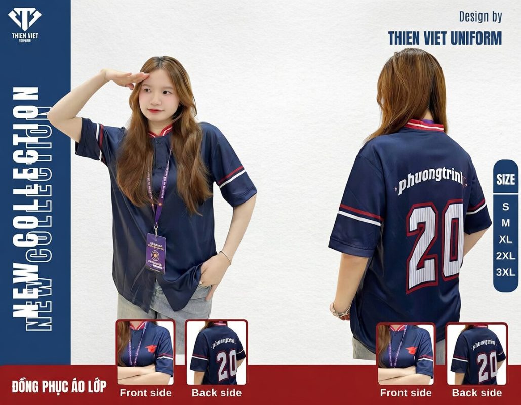 Đồng Phục Áo Lớp Baseball Jersey Giá Tốt – Chất Lượng Cao