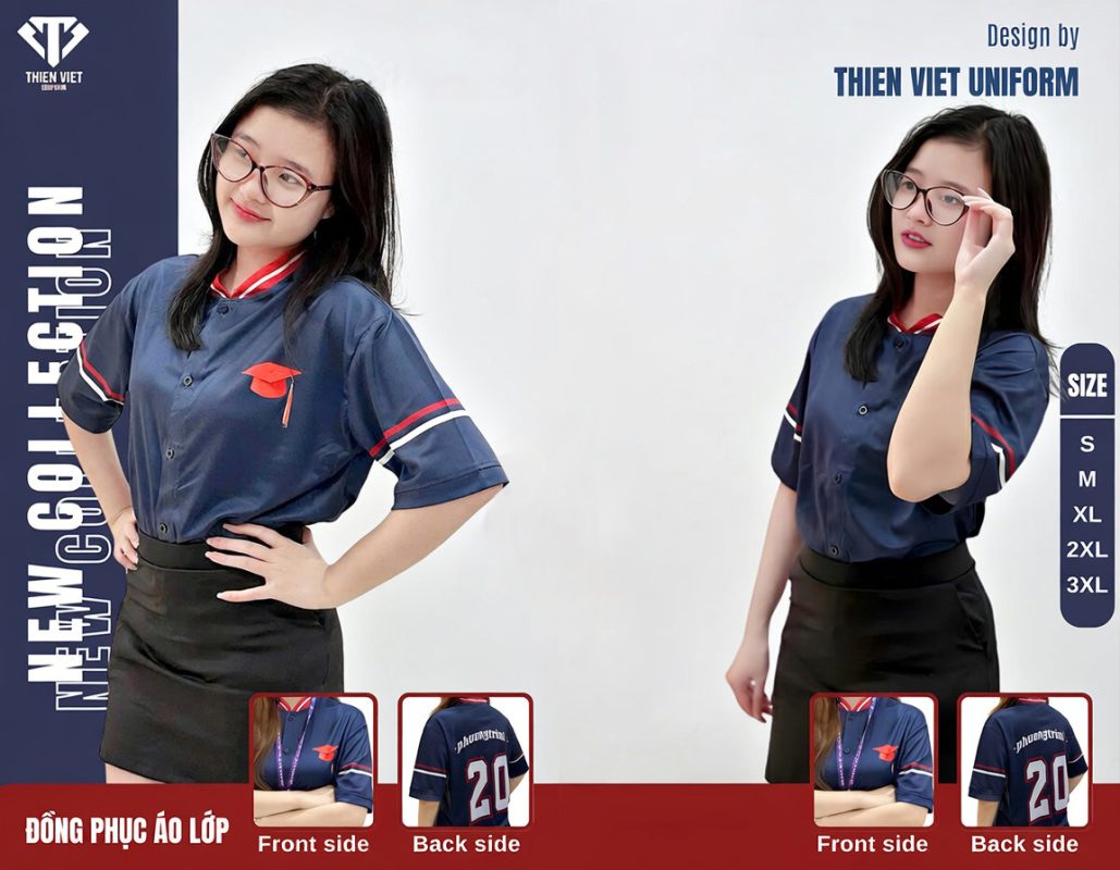 Đồng Phục Áo Lớp Baseball Jersey – Gắn Kết Tinh Thần Đồng Đội