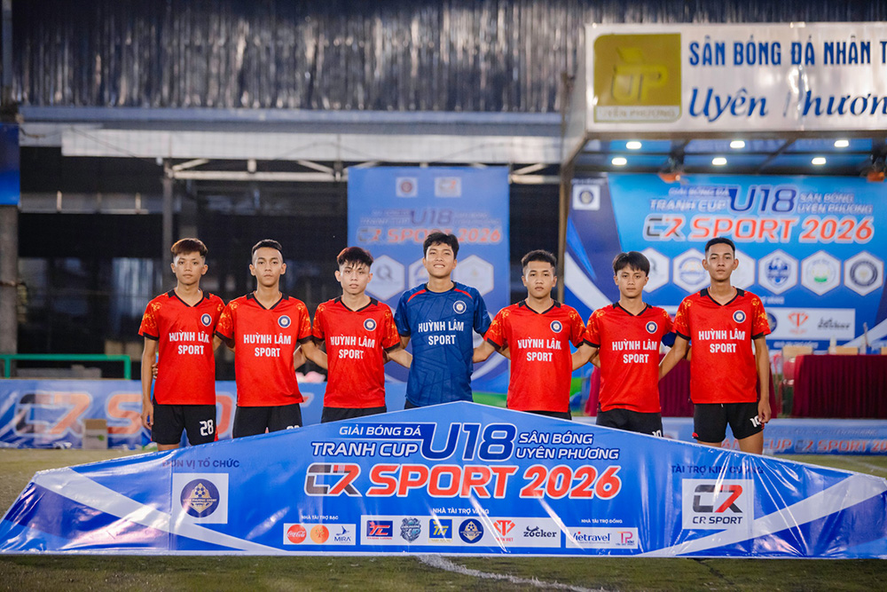 Giải Bóng Đá U18 Cúp CR Sport 2026 – Nơi Hội Tụ Tài Năng Bóng Đá Trẻ
