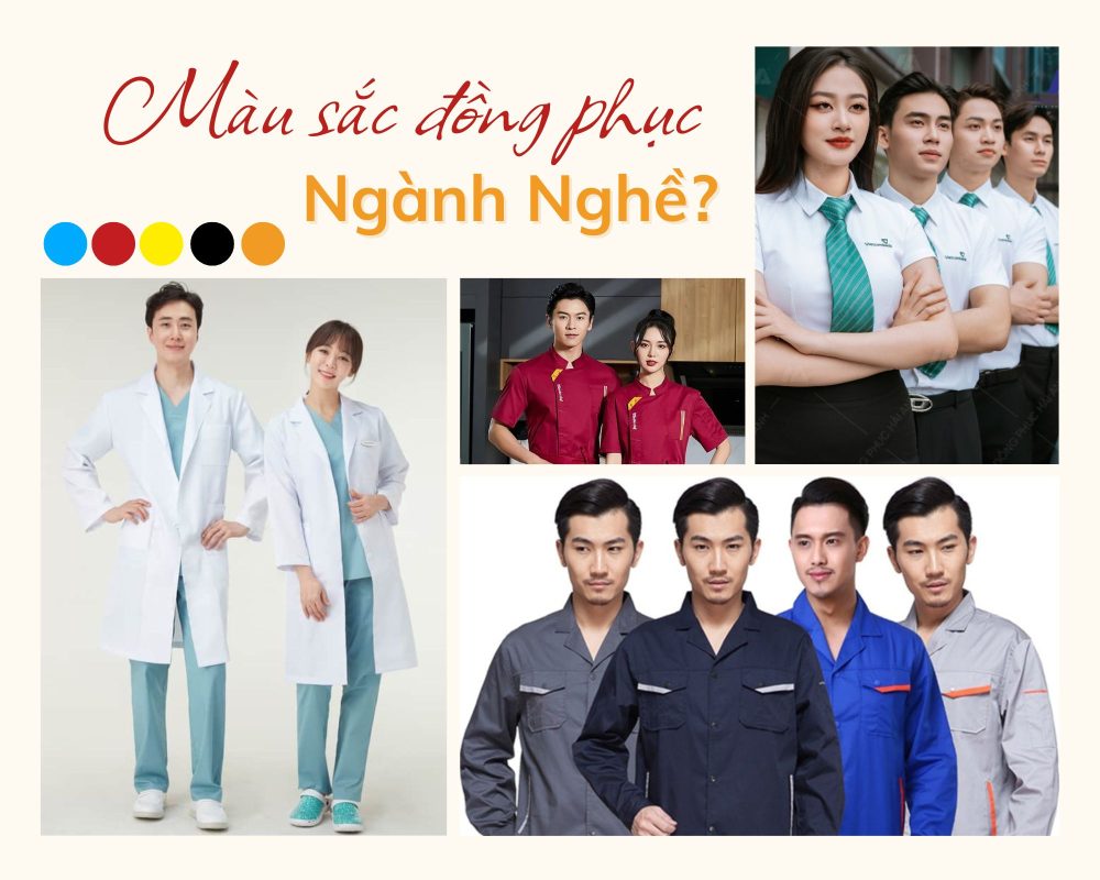 Ý nghĩa của màu sắc trong thiết kế đồng phục doanh nghiệp