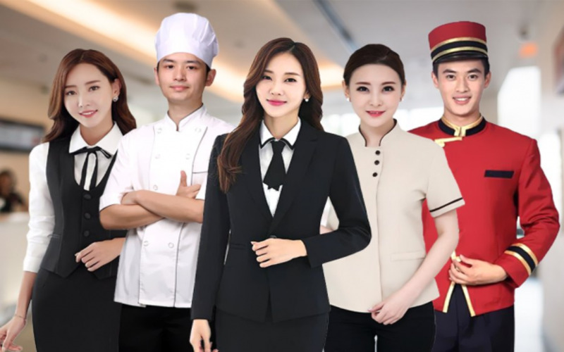 Màu sắc đồng phục ngành Nhà hàng, Khách sạn, Dịch vụ