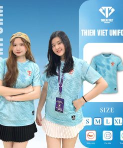 Đồng Phục Áo Thể Thao Xanh Dương – Năng Động & Hiện Đại