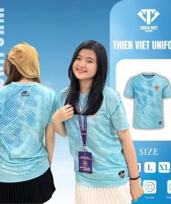 Đồng Phục Áo Thể Thao Xanh Dương – Thoáng Mát Cho Mọi Hoạt Động