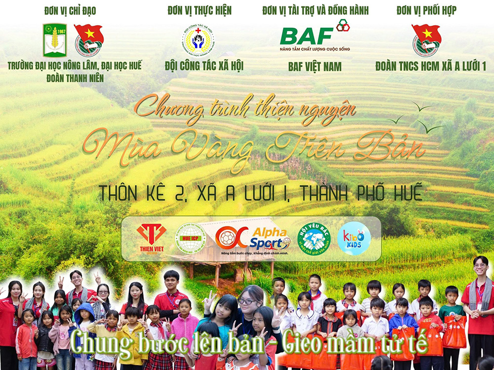 Mùa Vàng Trên Bản – Hành Trình Lan Tỏa Yêu Thương Đến Vùng Cao