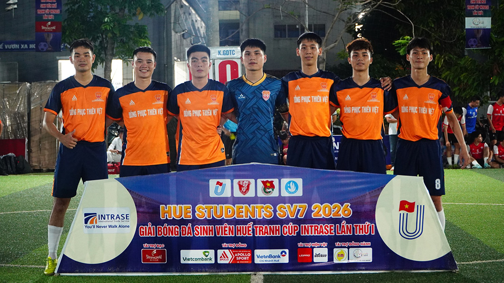 GIẢI BÓNG ĐÁ SINH VIÊN HUẾ 2026 VÀ HÀNH TRÌNH CHINH PHỤC VINH QUANG